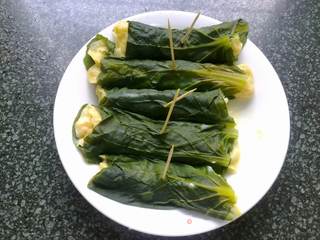 青叶卷虾棒(清香鲜甜)的做法步骤:11
