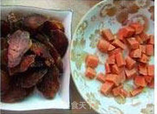 川味腊肠炒饭的做法步骤:4