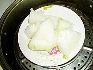 芙蓉冬瓜的做法步骤:2