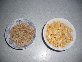 中秋佳节营养美食——松仁香菇酱扒豆的做法步骤：5