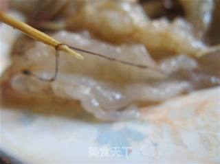 燕窝凤尾虾的做法步骤:2