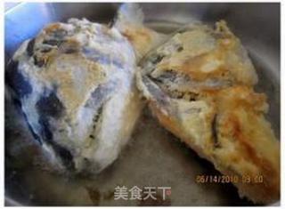 杂菜咖喱三文鱼头的做法步骤:4