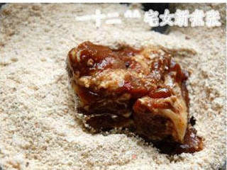豉香粉蒸排骨的做法步骤:9
