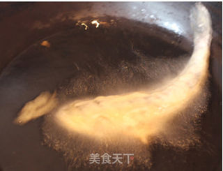 新鲜滋味----面糊炸狗杠鱼的做法步骤:8