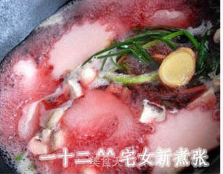 墨鱼大虾豆腐汤的做法步骤:10