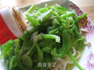 白灼金针菇的做法步骤:9