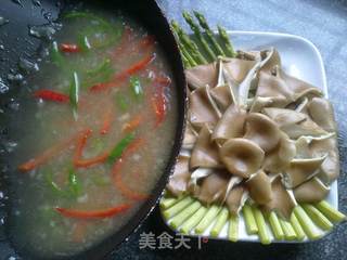 清蒸芦笋猪肚菇(洋葱香)的做法步骤:15