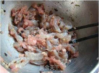 鲜肉大虾饺的做法步骤:6