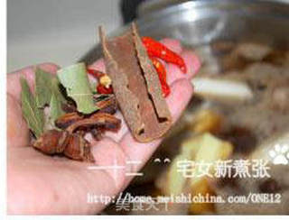 麻辣卤猪手和卤豆干的做法步骤:5