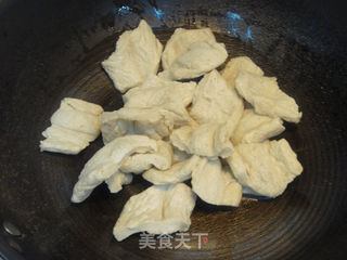 杂菜焖花生素肉的做法步骤：3