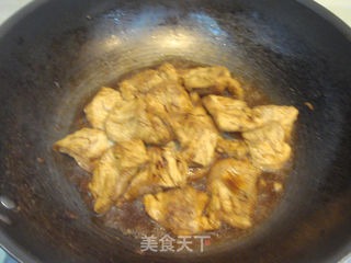 杂菜焖花生素肉的做法步骤：5