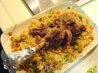 土耳其羊肉手抓饭的做法步骤:34