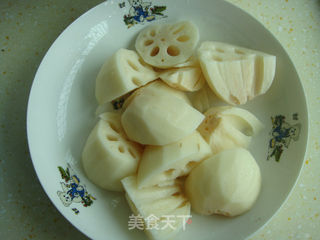红腰豆莲藕猪骨汤的做法步骤:3