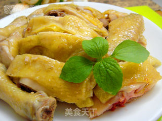 清蒸椒麻鸡的做法步骤:8