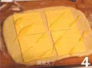 芝士培根面包卷的做法步骤:4