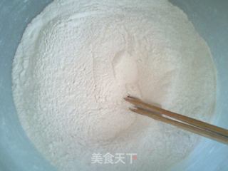 玫瑰花油饼的做法步骤:2