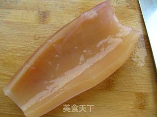 酱爆鱿鱼卷的做法步骤:2
