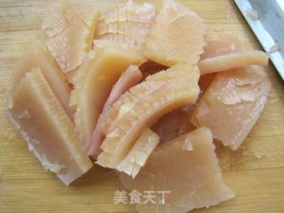酱爆鱿鱼卷的做法步骤:4