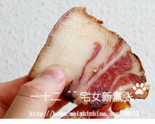 农家腊味合蒸的做法步骤:3