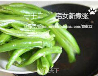糖醋虎皮尖椒的做法步骤:11