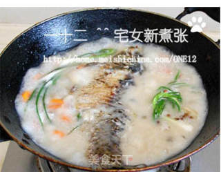 奶白色的鱼汤的做法步骤:28