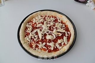 培根芝士Pizza的做法步骤:16
