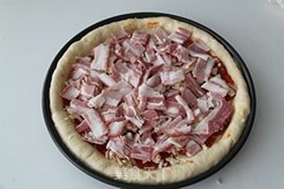 培根芝士Pizza的做法步骤:17