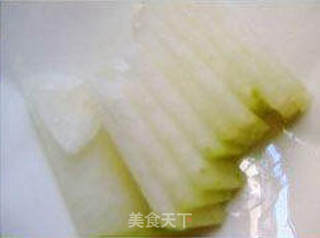 火腿冬瓜夹的做法步骤：2