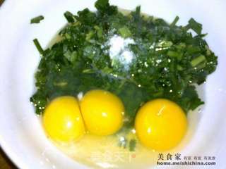 韭菜煎鸡蛋的做法步骤:4