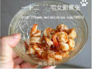 草菇虾球烩丝瓜的做法步骤:20