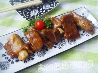 酸甜排骨的做法步骤:9