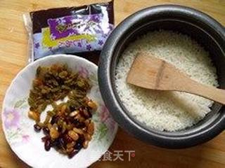 无油家庭版八宝饭的做法步骤：1