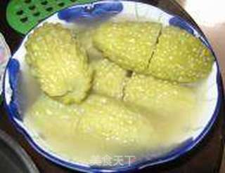 美味且一举两得的苦瓜汤的做法步骤:10