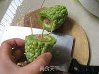 美味且一举两得的苦瓜汤的做法步骤:7