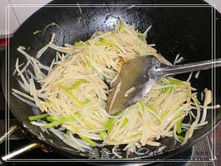 酸辣土豆丝的做法步骤:5