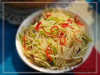 酸辣土豆丝的做法步骤:6