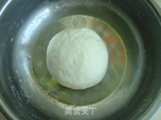 油渣蒜香饼的做法步骤:3