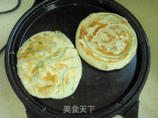 油渣蒜香饼的做法步骤:13