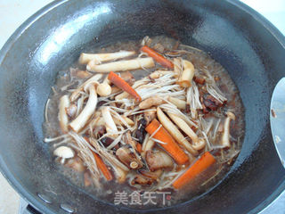 干锅什菌五花腩的做法步骤:9