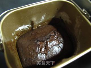可可蛋糕(面包机版的)的做法步骤:8
