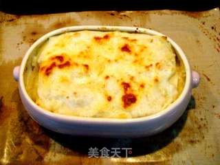 蒜香海鲜千层面的做法步骤:48