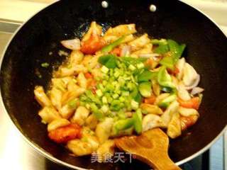 黑椒酱炒马铃薯面疙瘩的做法步骤:25
