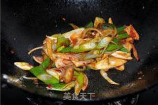 双葱炒羊肉的做法步骤:6