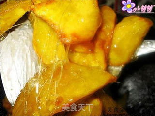 拔丝地瓜的做法步骤:13