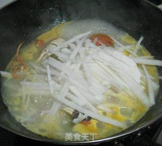 一品蟹汤的做法步骤:4