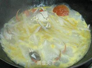 一品蟹汤的做法步骤:5