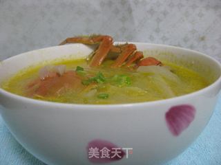 一品蟹汤的做法步骤:6