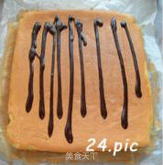 巧克力蛋卷的做法步骤:24
