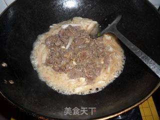 白萝卜炒牛肉的做法步骤：9