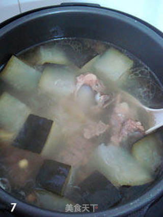 黄豆冬瓜筒骨汤的做法步骤:7
